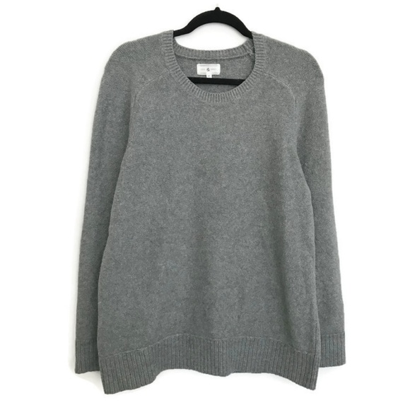 Lou & Grey Gray Bell Sleeve Sweater - Picture 2 of 7